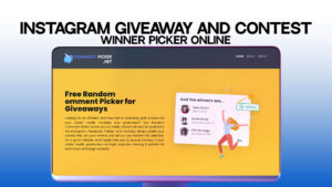 Instagram Giveaway and Contest Winner Picker Online