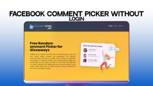 Facebook Comment Picker without login