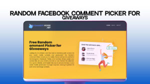 Random Facebook Comment Picker for Giveaways