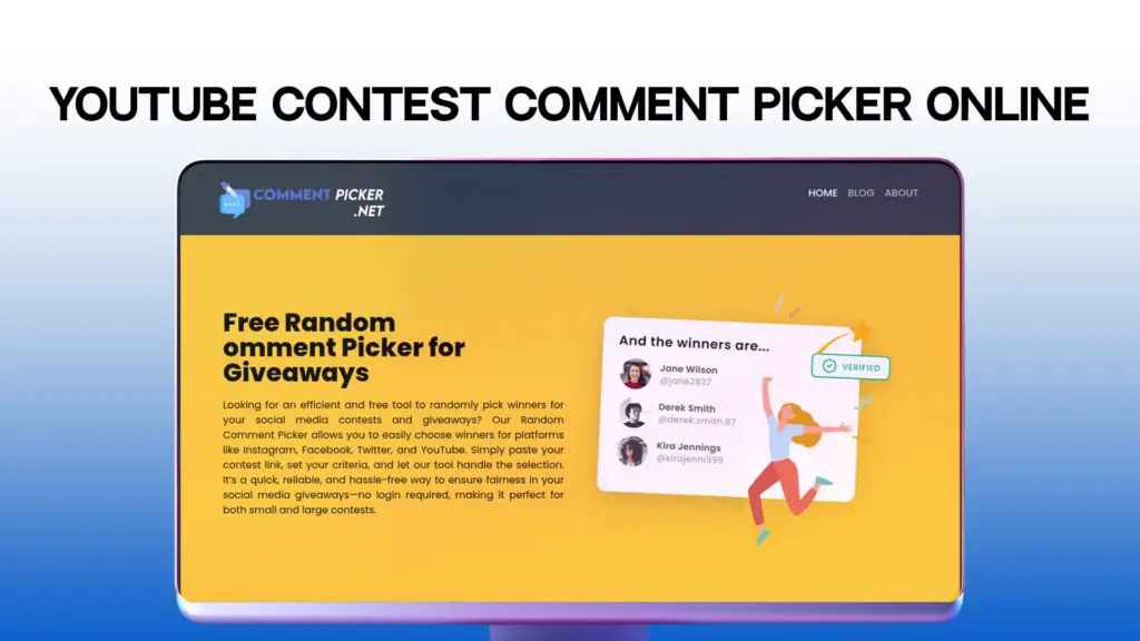 YouTube Contest Comment Picker Online