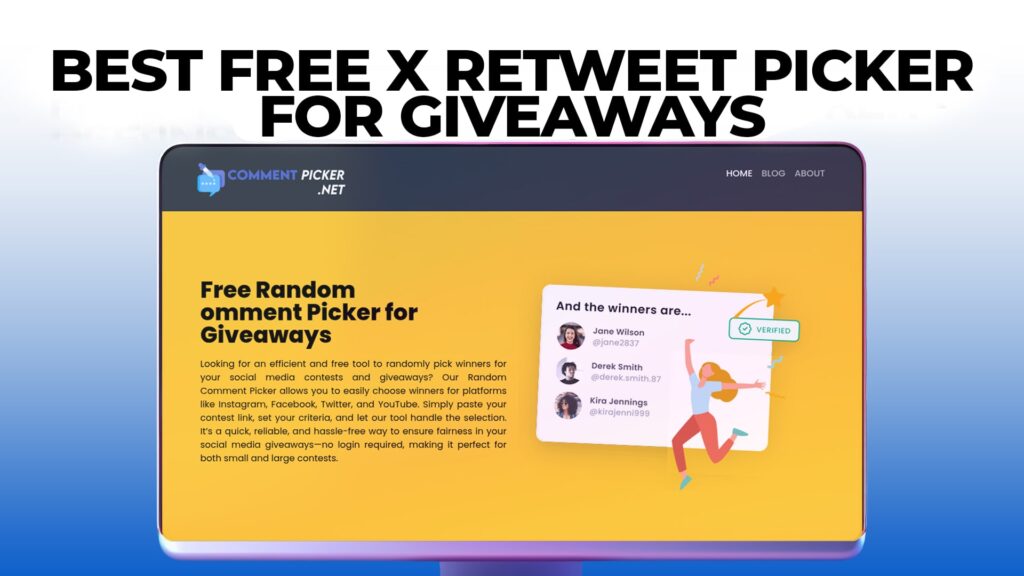 Best Free X Retweet Picker for Giveaways