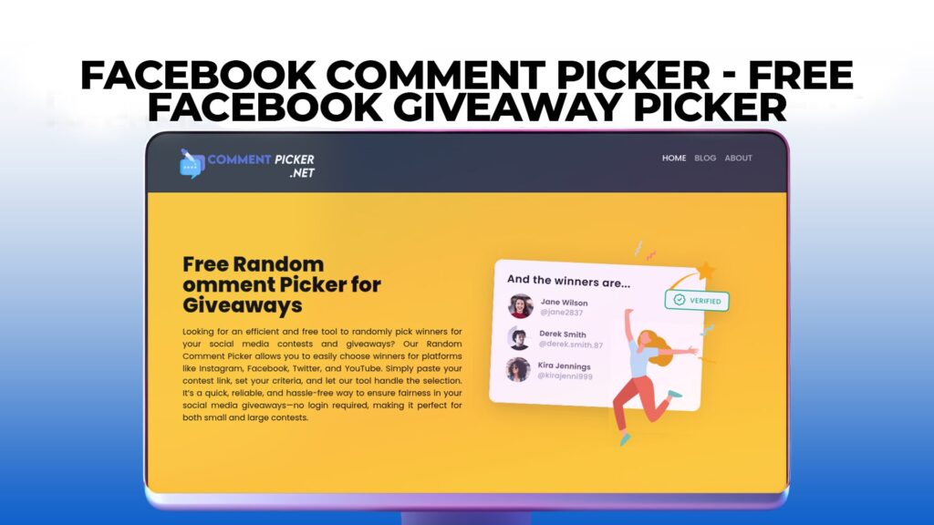Facebook Comment Picker - Free Facebook Giveaway Picker