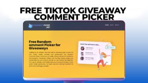 Free TikTok Giveaway Comment Picker