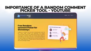 Importance of a Random Comment Picker Tool - YouTube