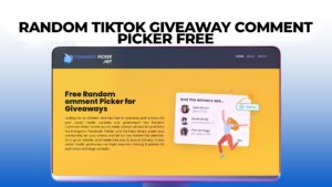 Random TikTok Giveaway Comment Picker Free