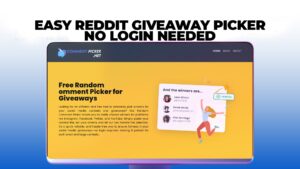 Easy Reddit Giveaway Picker – No Login Needed