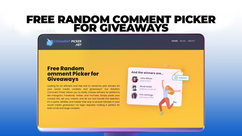 Free Random Comment Picker for Giveaways