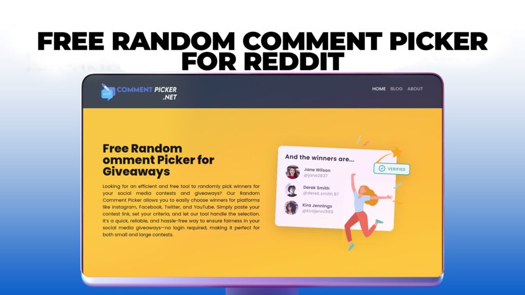 Free Random Comment Picker for Reddit