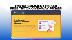 TikTok Comment Picker - Free TikTok Giveaway Picker