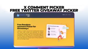 X Comment Picker - Free Twitter Giveaway Picker