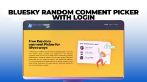 BlueSky Random Comment Picker With Login